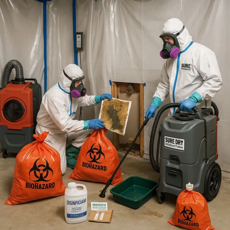 Contaminated Water Handling Protocols process in East Quincy, CA