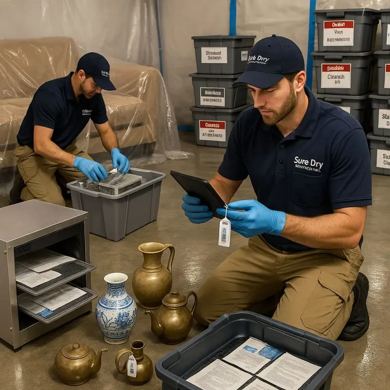 Content Protection and Restoration process in East Quincy, CA
