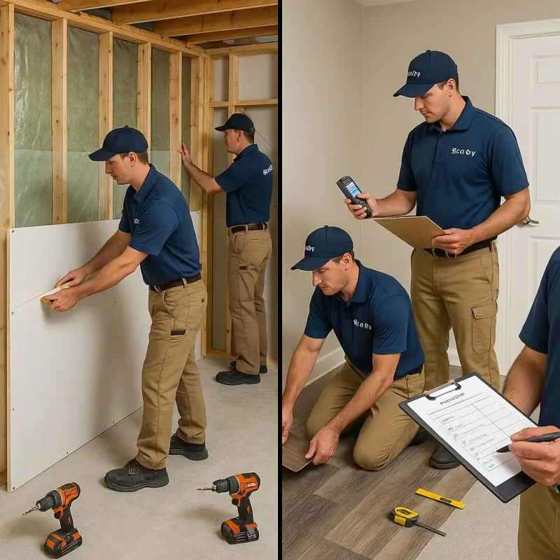 Repairs and Reconstruction process in East Quincy, CA